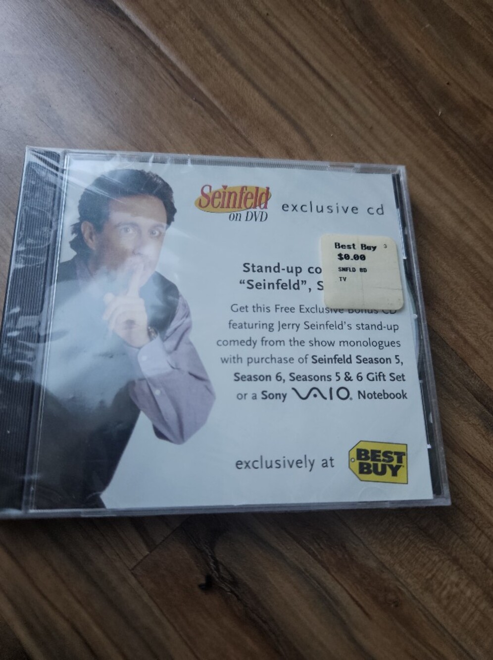 Seinfeld on DVD exclusive CD — White cover